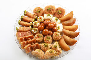 طبق حلويات